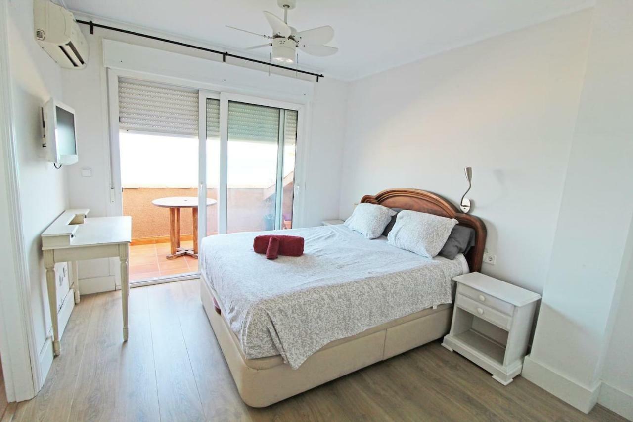 Atico Duplex De Lujo Frente Al Mar 1ª Linea Playa Leilighet El Campello Eksteriør bilde