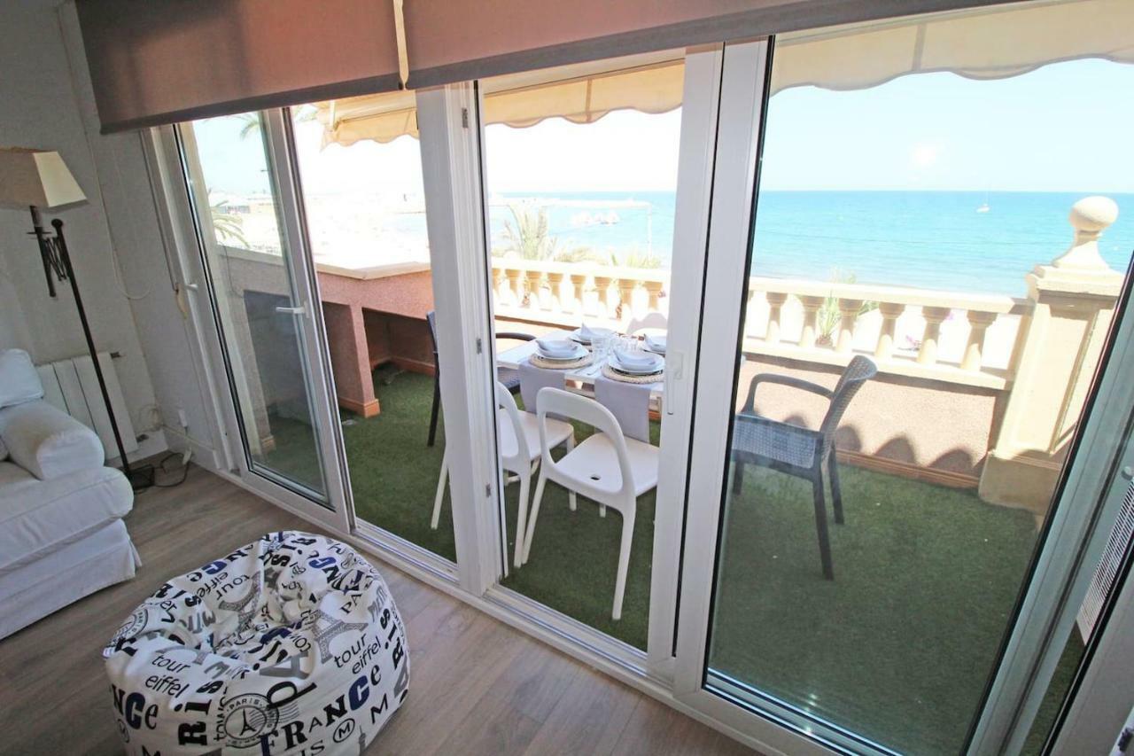 Atico Duplex De Lujo Frente Al Mar 1ª Linea Playa Leilighet El Campello Eksteriør bilde